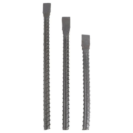 

3pcs Thread Design Cement Chisels Stone Carving Tools Masonry Chisels (Flat)