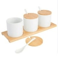 thumbnail image 4 of Gibson Home Gracious Dining 10 Piece Condiment Jars W/ Spoon and Lid Set, 4 of 5