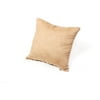 18"x18" Square Camel Cotton Twill Pillow