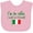 AD-Pink, variant on Inktastic So Cute Italian Boys or Girls Baby Bib