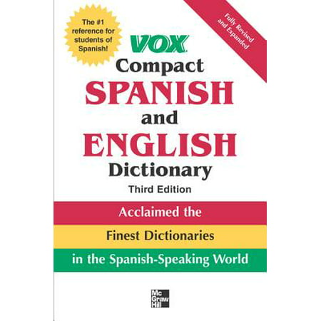 Vox Compact Spanish and English Dictionary, Third Edition (Paperback) (Best Electronic Spanish English Dictionary)