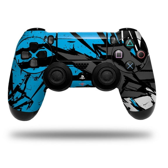 Skin for Sony PS4 Dualshock Controller PlayStation 4 Original Slim and Pro Baja 0040 Blue Medium (CONTROLLER NOT INCLUDED)
