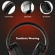 thumbnail image 4 of Auriculares para juegos IMYB A88 con micrófono para PC/PS5/Xbox (rojo), 4 of 8