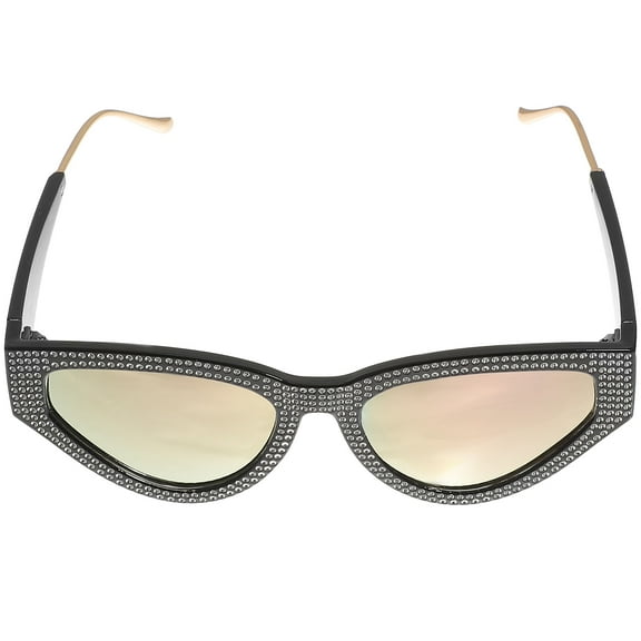 Raindrops 1 Pair Women's UV Protection Glasses Inlaid Fake Diamond Triangle Sunglasses