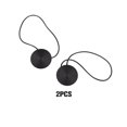 thumbnail image 3 of fastboy 2 Pieces Metal Curtain Tieback Replacement Simple Style Solid Color Household Sunshade Fastener Buckle Accessories Black, 3 of 6