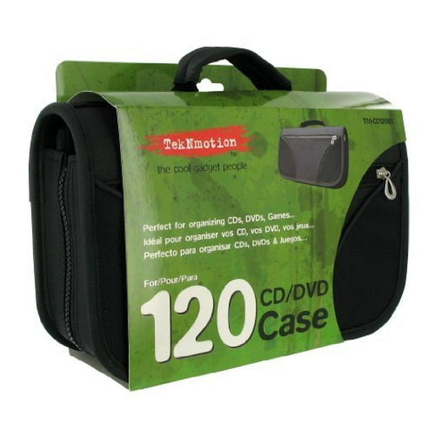 Teknmotion 120Disc Carrying Case, Black