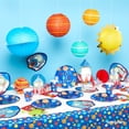 thumbnail image 2 of amscan Blast Off Hanging Swirl Decorations- 12 pcs., 2 of 3