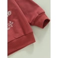 thumbnail image 7 of Toddler Baby Girl Boy Christmas Outfit Xmas Tree Crewneck Sweatshirt Long Sleeve Shirts Pullover Sweater Fall Winter Clothes, 7 of 7