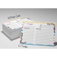 thumbnail image 6 of Inkdotpot Recipe Card 6x4 inch Single-Sided Recipe Design Cards White Floral Recipe Cards Wedding-Bridal Shower-Baby Shower- Pack of 50, 6 of 6