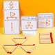 thumbnail image 3 of Juguetes de piscina, juego de mesa de rompecabezas de simulación de pensamiento, incluye 30 tarjetas de preguntas, una elegante caja de almacenamiento a color y 20 palitos de fuego simulados. Ideal co, 3 of 5