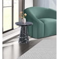thumbnail image 4 of Home Square Black Faux Marble 20" Round End Table - Set of 2, 4 of 4