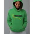 thumbnail image 2 of Exclusive W Chain Pattern Hoodie Women -Image by Shutterstock, Female 5X-Large, 2 of 4