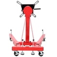thumbnail image 5 of 1500 lbs Heavy-Duty Engine Rotating Stand with Geared 360° Adjustable Head, Folding Design, 6 Swivel Casters, Red Color, 5 of 9