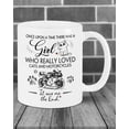 thumbnail image 2 of Coffee Mug For Motorcycle Biker Lovers Daughter From Mom Dad Funny Biker Gifts Once Upon A Time Girl Loves Cat White Ceramic 11 15oz Tea Cup Gifts For Family Parents Friends On Birthday, 2 of 8