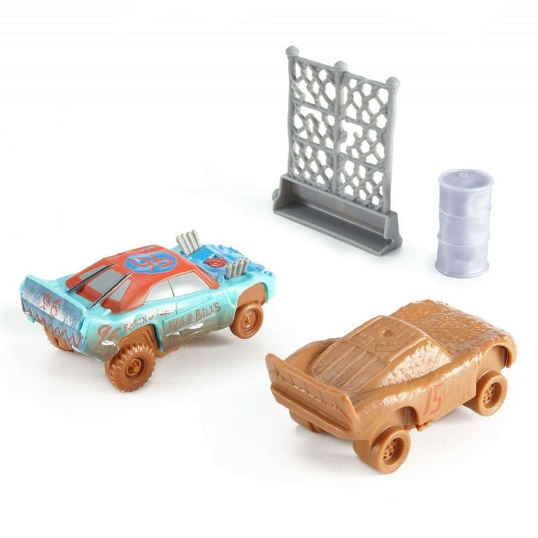 Disney Pixar Cars セット Disney/Pixar Cars 3 Crazy 8 Crashers Fishtail & Lightning