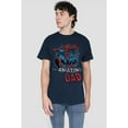 thumbnail image 2 of Spider-Man Mens Spider Dad Fathers Day T-Shirt, 2 of 4