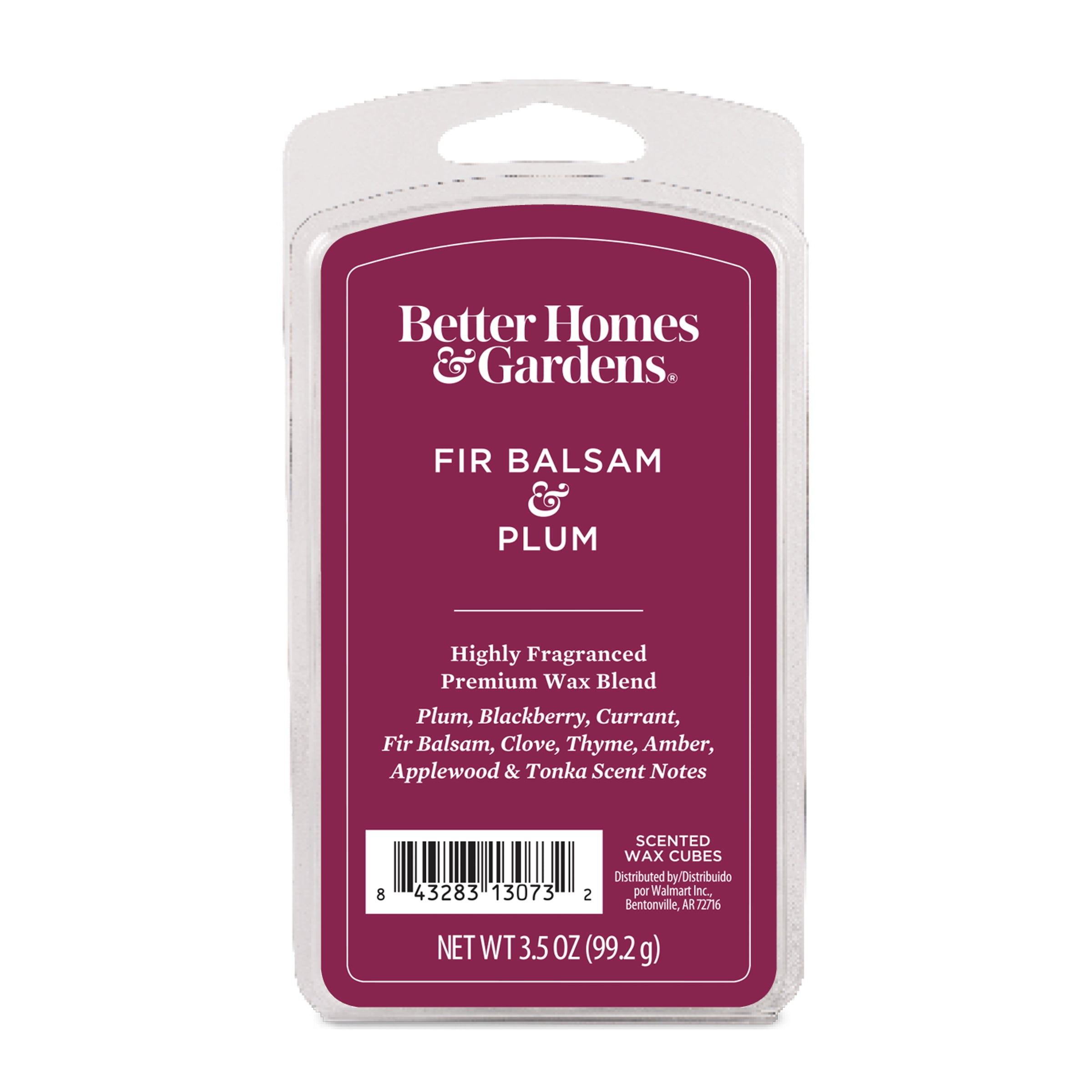 Fir Balsam & Plum Premium Scented Wax Melts, Better Homes & Gardens, 3.