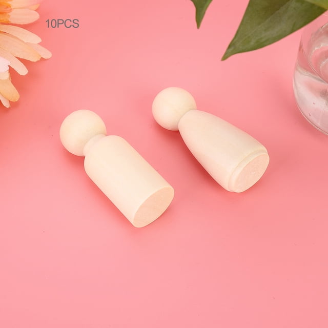 Pintura figura artesanal fiable en uso DIY pintura muñeca incluyendo muñecas masculinas y femeninas niñas DIY hogar para niños ANGGREK Otros