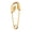 Gold, variant on Shining Large Hair Pin AntiSlip Design All Hair Types Comfortable Styling Accessory