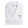 thumbnail image 2 of Linum Home Textiles "I Love You Mom" Embroidered Cotton Terry Bathrobe Color: Melange Size: S/M, 2 of 5