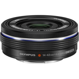 Olympus M. Zuiko 14-42mm f/3.5-5.6 EZ Pancake Lens f/Micro 4/3 -