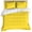 Yellow, variant on Peach Fuzz Duvet Cover Set, Modern Pure Peach Fuzz Soft Duvet Cover Twin Size Bedding Set 4 Pieces, 1 Quiltcover and 2 Pillowcases with Zipper, 1 Bed Sheet for All Seasons