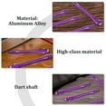thumbnail image 3 of COMPUKAS 12Pcs Sturdy Aluminum Shafts Optimize Flight Path for Dart Training, 3 of 8