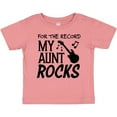 thumbnail image 3 of Inktastic For the Record, My Aunt Rocks Boys or Girls Baby T-Shirt, 3 of 5