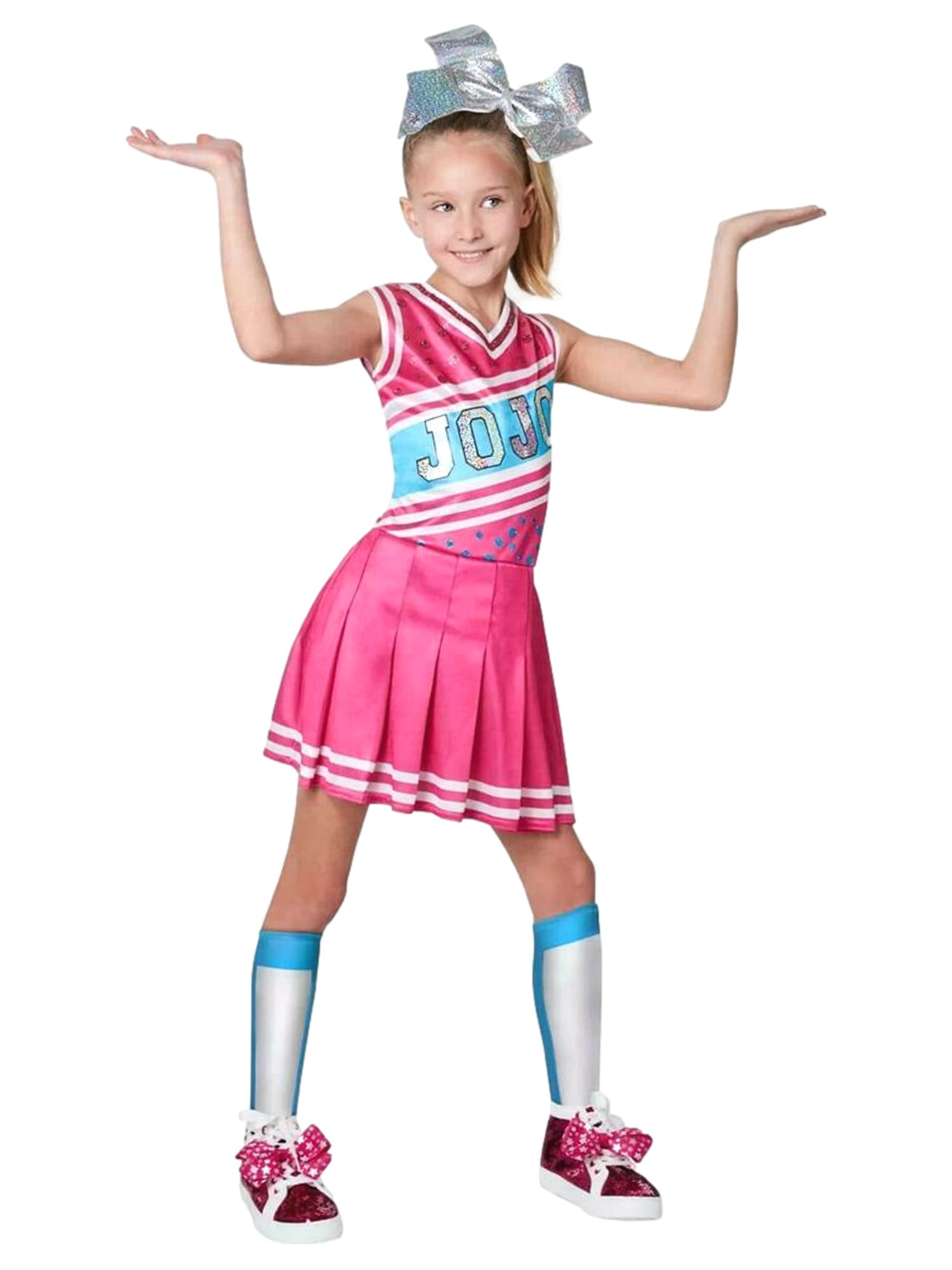 JoJo Siwa Girls Cheerleader Halloween Costume Large (12-14) - Walmart.com