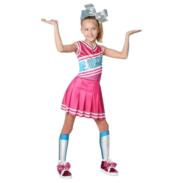 JoJo Siwa Girls Cheerleader Halloween Costume Large (1214)