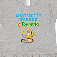 thumbnail image 4 of Inktastic Construction Worker in Training Girls Toddler Dress, 4 of 5