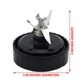 thumbnail image 2 of PIX-LINK 3 piezas de repuesto de montaje de hoja del extractor 322KKU770 para Nutri Ninja BL770 BL771 BL773CO (6 aletas) PIX-LINK Electrodomésticos y accesorios de cocina, 2 of 7