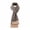 Champagne Lattice, variant on Men’s Brushed Silk Scarf, 100% Mulberry Silk Dual-Sided Satin & Brushed 14"x69", Breathable Luxury Long Scarves