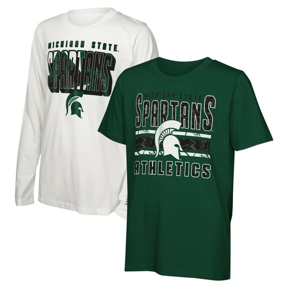 Youth Michigan State Spartans In the Mix T-Shirt Combo Set