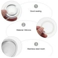 thumbnail image 4 of SHISUYAN 8pcs Stainless Filter Mesh Coffee Maker Replacement Silicone Rings, 4 of 8