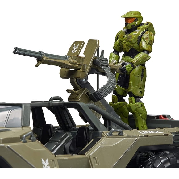Halo 4" "World of Halo" Deluxe Vehicle and Figure Pack – Warthog con Master Chief Halo HALO