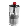 thumbnail image 4 of Organizador de maquillaje transparente multiusos con elevación automática para brochas de maquillaje Rojo y negro, 4 of 9