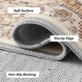 thumbnail image 6 of SIXHOME 5'x7' Area Rug for Living Room Vintage Bohemian Soft Carpet Neutral Blue Washable Non-Slip Indoor Rug for Bedroom Dining Room Home Office Low Pile Accent Floor Rug for Home Decor Beige, 6 of 6