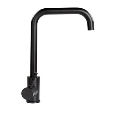 Lippert 2021090597 Square Gooseneck Faucet  Black Mat