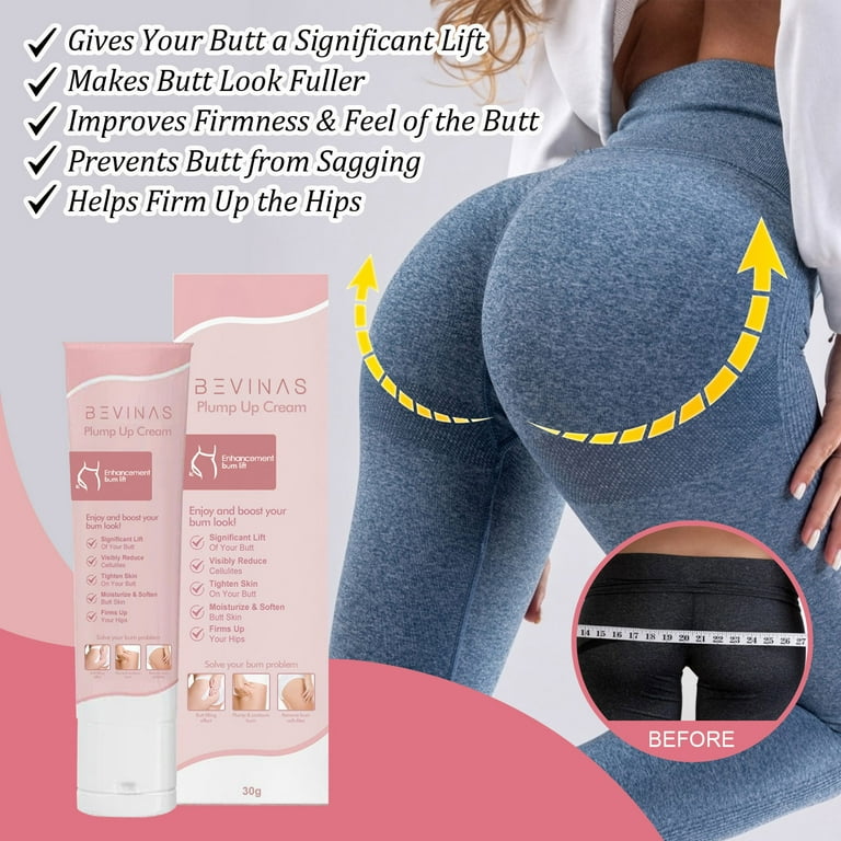 Butt Plumping Cream for Thighs and Butt Collagen Shea butter Bum Cream Lift Firm and Reduce Cellulite for a Beautiful Derriere Bum Lift Cream