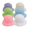 thumbnail image 2 of Dorfman Pacific 7599343 Assorted Colors Bucket Hat Kids Cotton- pack of 12, 2 of 2