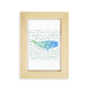 thumbnail image 1 of Ballenas gigantes,animales marinos. Escritorio de madera Arte Pintura 5x7 pies Marco de foto, 1 of 4