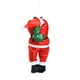 thumbnail image 3 of Muñeco Papá Noel Adornos para Árboles Navidad Decoraciones Navideñas (cuerda), 3 of 4