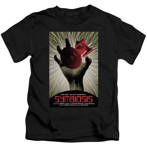 Star Trek Tng Season 1 Episode 22 Youth 18/1 T-Shirt Black