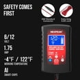 thumbnail image 3 of [Cargador de batería] Cargador de batería de coche NEXPEAK de 1,75 amperios, 6 V/12 V, 3 of 3