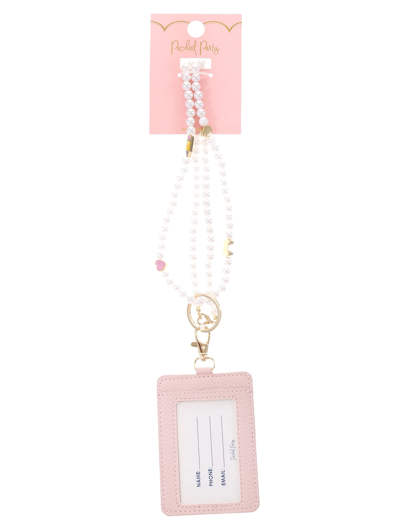 Packed Party Women's Back-to-Cool Charm Chain Lanyard