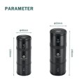 thumbnail image 3 of Coffee Can Outdoor Camping Aluminum Alloy Coffee Bean Tea-leaves Storage Bottle Sealed Layered Storage Jar for Coffee and Tea, 3 of 5