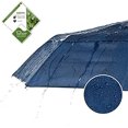 thumbnail image 3 of Paraguas de viaje resistente al viento con doble capa: revestimiento de teflón, mango ergonómico y funda protectora: compacto, plegable, liviano y resistente al viento., 3 of 5