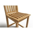 thumbnail image 4 of Michele Teak Outdoor Bar Chair, 4 of 4
