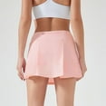 thumbnail image 6 of RUTAYY Women Comfortable Breathable Fitness Yoga Skirt Sports High Waist Tennis Skirt Solid Color Flowy Swing Pleated Beach Skirts, 6 of 9